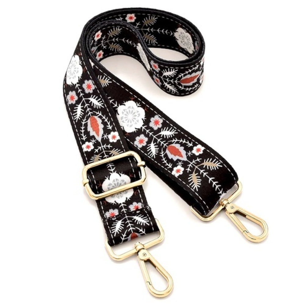 Patterned Floral Purse Strap!